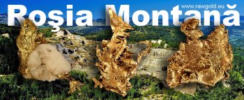 Zlato z Rumunského dolu Roşia Montană