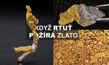 Amalgám a rýžování zlata
