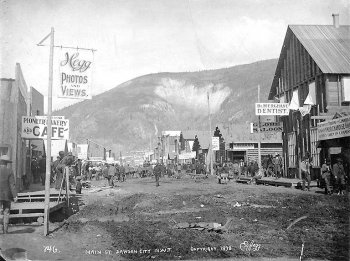 Dawson City město zlata