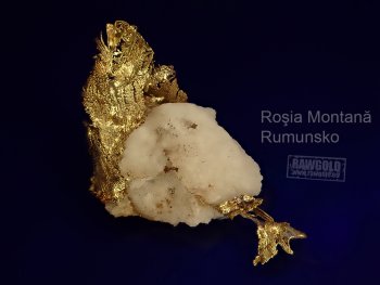 Zlato z Rumunského dolu Roşia Montană