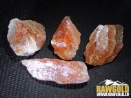 Sluneční kámen set 6ks krystalů 13,38g