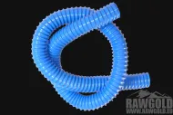 Hadice vyztužená 32 mm, PVC, 1m - modrá