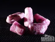 Rubín set 5ks krystalů 39,14ct