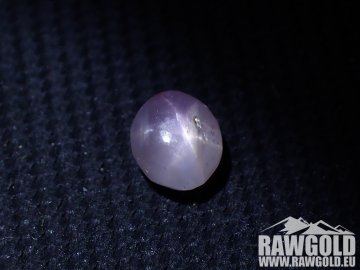 Safír asterický 0,83 ct - přírodní hvězdový safír (Srí Lanka), 5×5×3 mm